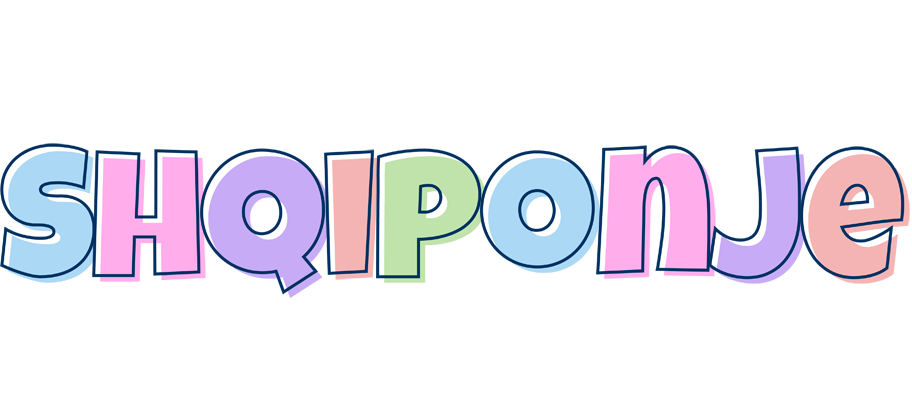 Shqiponje pastel logo