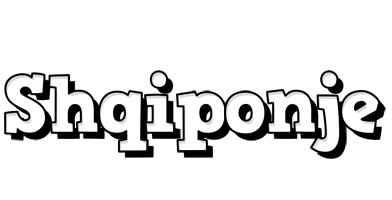 Shqiponje snowing logo