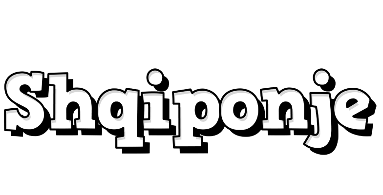 Shqiponje snowing logo