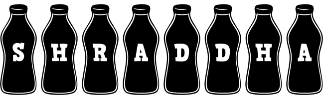 Shraddha bottle logo