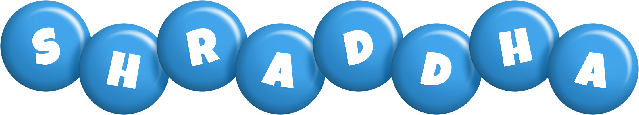 Shraddha candy-blue logo