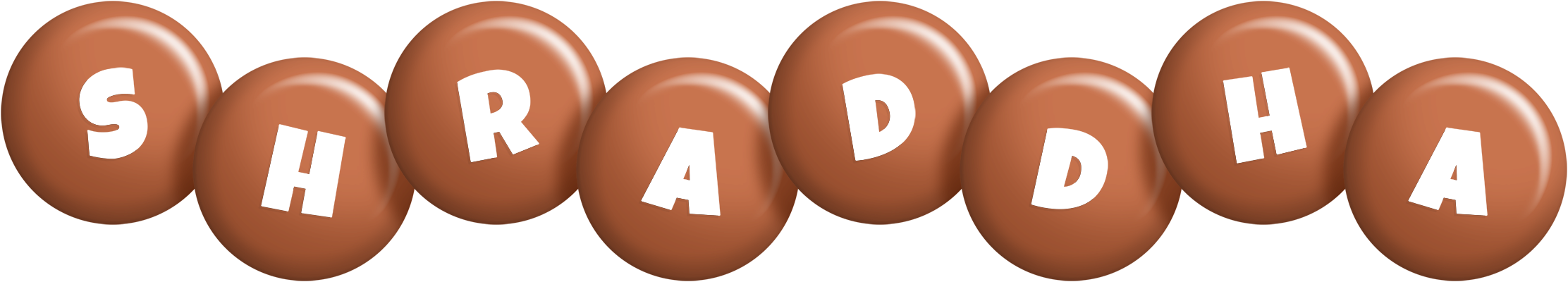 Shraddha candy-brown logo