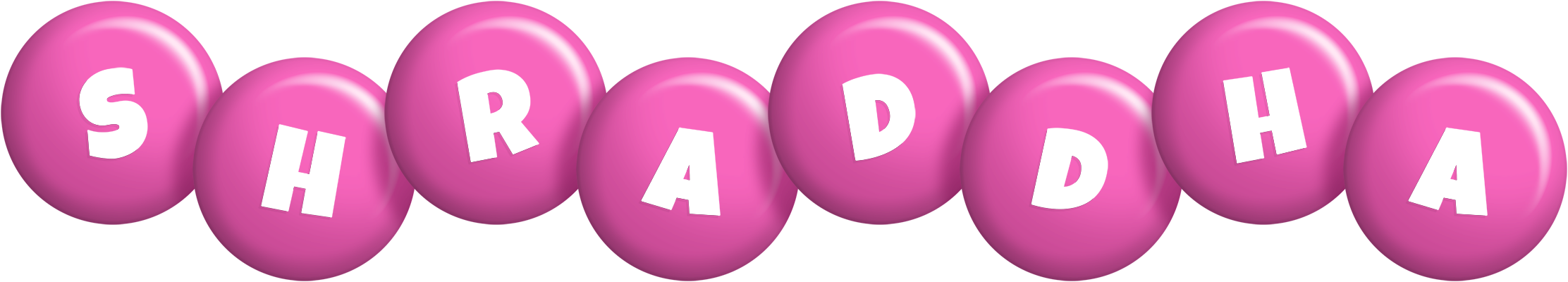 Shraddha candy-pink logo