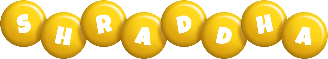 Shraddha candy-yellow logo