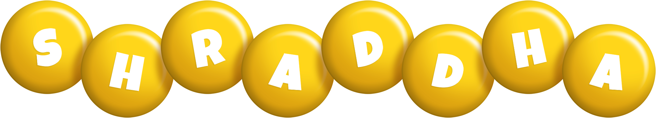 Shraddha candy-yellow logo