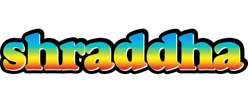 Shraddha color logo
