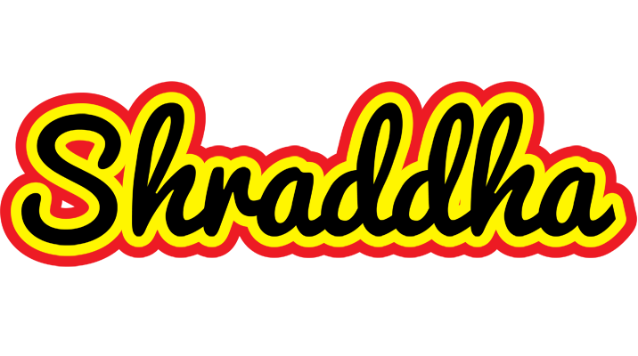 Shraddha flaming logo