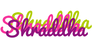 Shraddha flowers logo