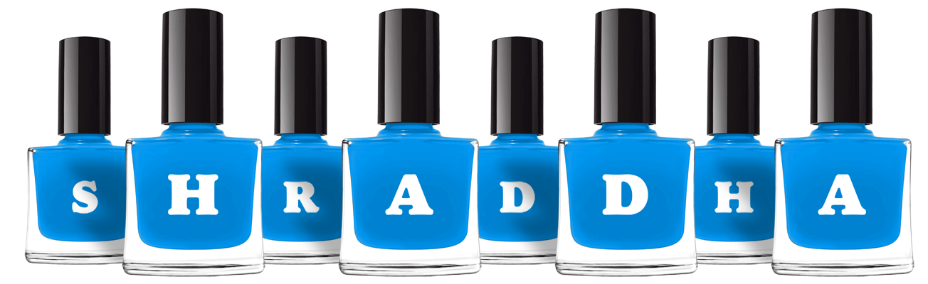 Shraddha glossy logo