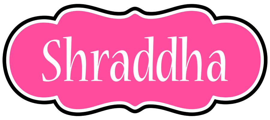 Shraddha invitation logo