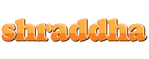 Shraddha orange logo