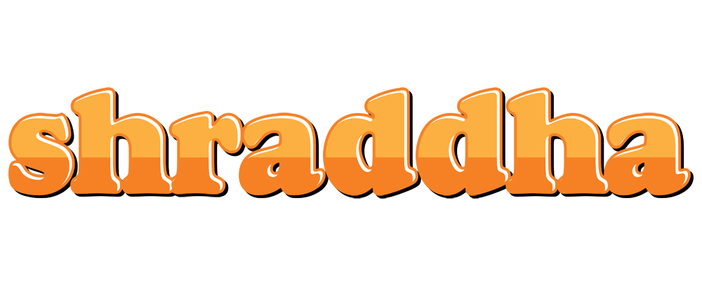 Shraddha orange logo