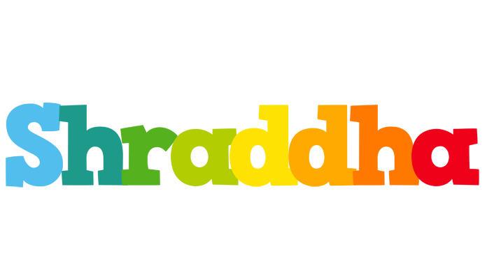 Shraddha rainbows logo