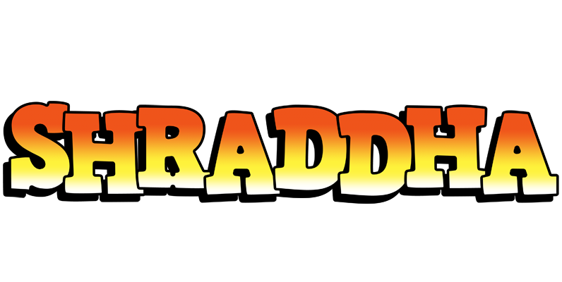 Shraddha sunset logo