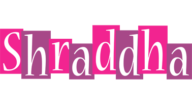 Shraddha whine logo