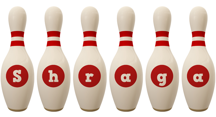 Shraga bowling-pin logo