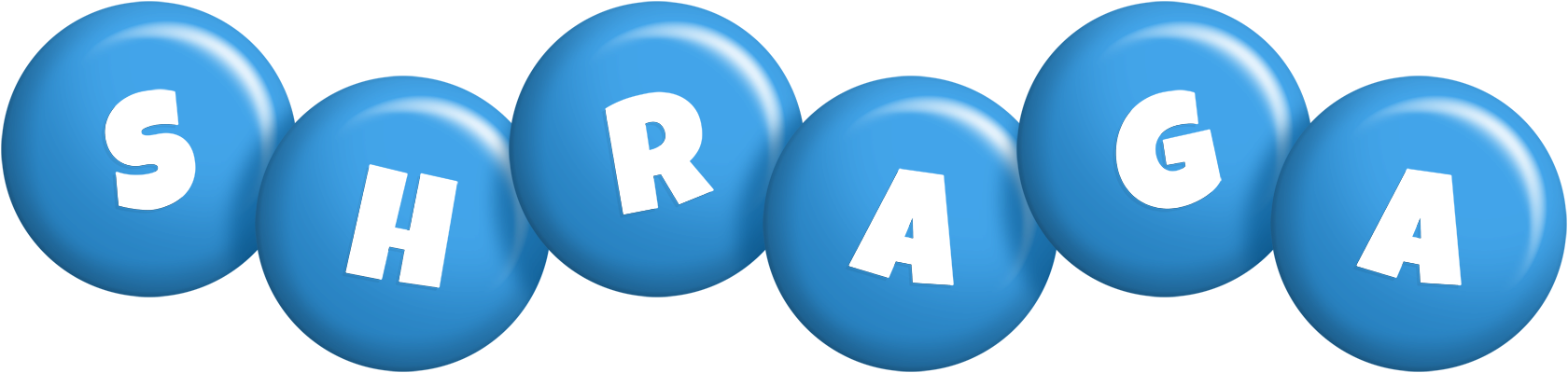 Shraga candy-blue logo
