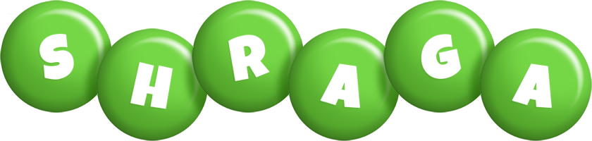 Shraga candy-green logo