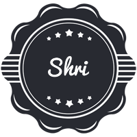 Shri badge logo