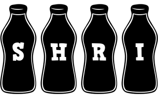 Shri bottle logo