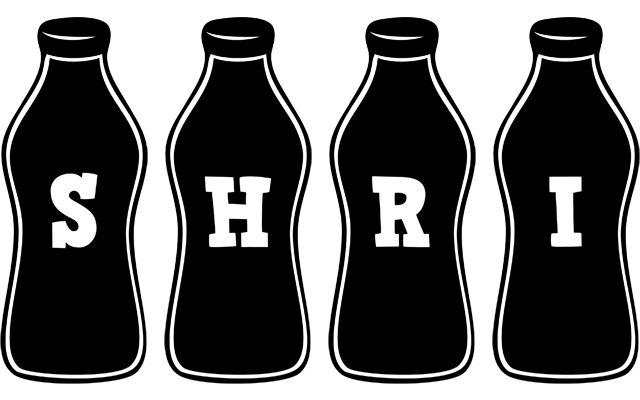Shri bottle logo