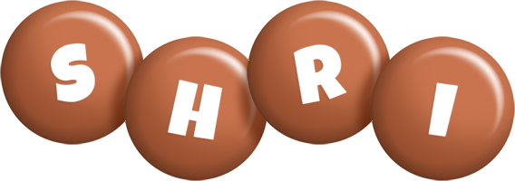 Shri candy-brown logo