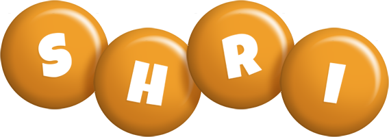 Shri candy-orange logo