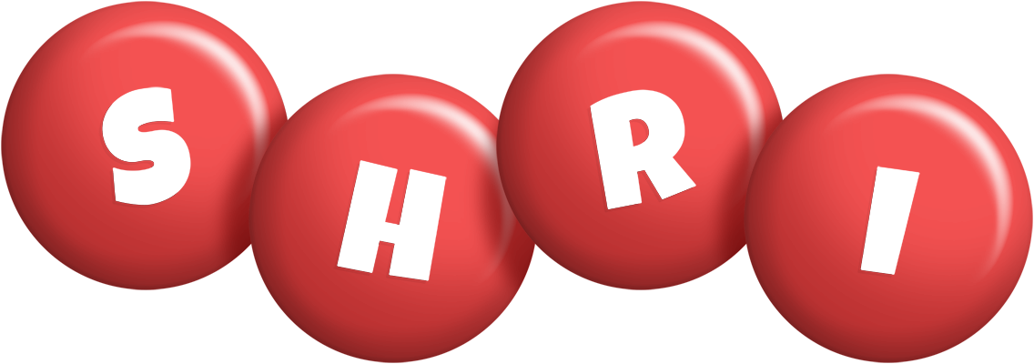 Shri candy-red logo