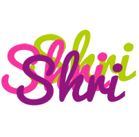 Shri flowers logo
