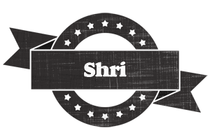 Shri grunge logo