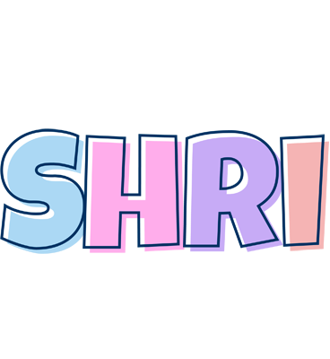 Shri pastel logo