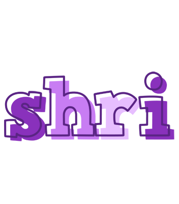 Shri sensual logo