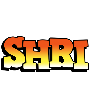 Shri sunset logo