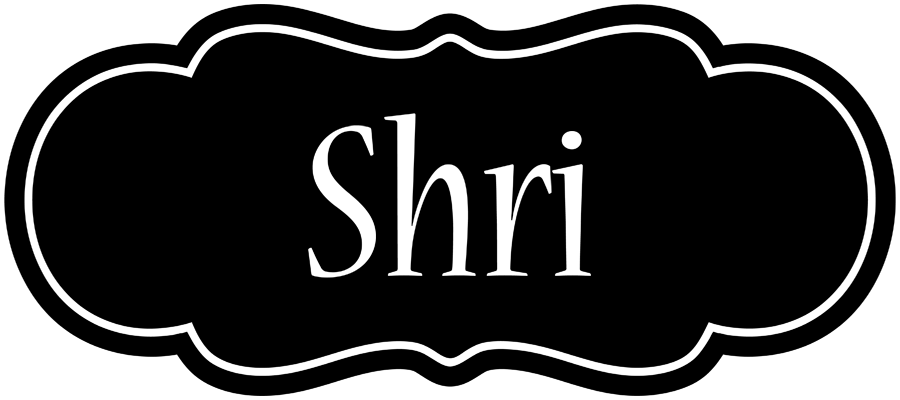 Shri welcome logo