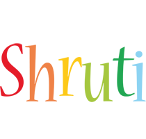 Shruti birthday logo