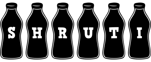 Shruti bottle logo