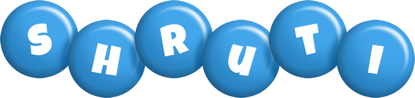 Shruti candy-blue logo