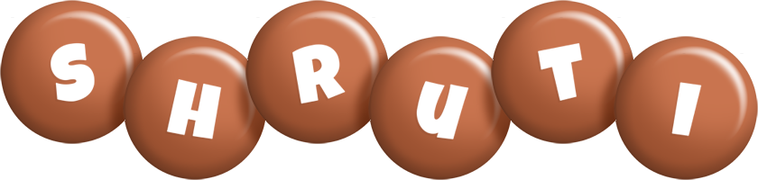 Shruti candy-brown logo