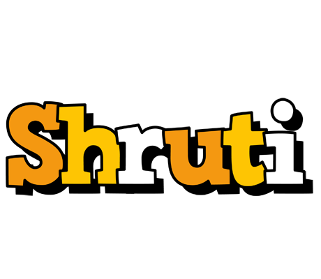 Shruti cartoon logo