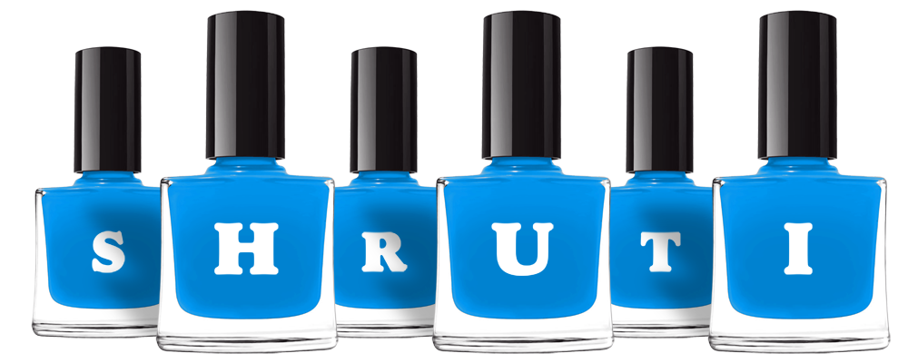Shruti glossy logo
