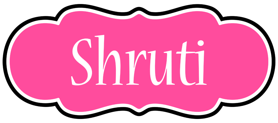 Shruti invitation logo