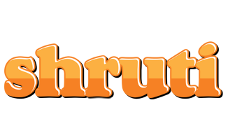 Shruti orange logo
