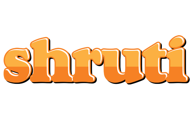 Shruti orange logo
