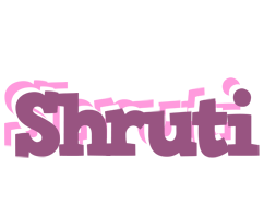 Shruti relaxing logo