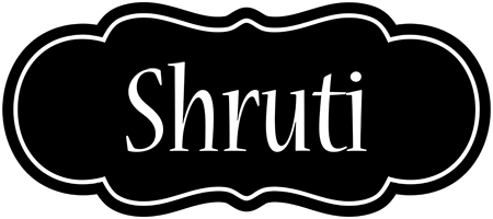 Shruti welcome logo