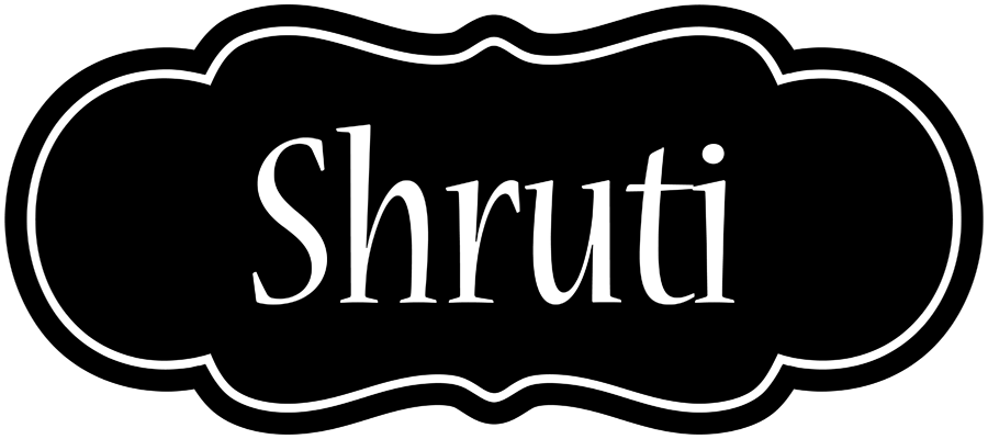 Shruti welcome logo