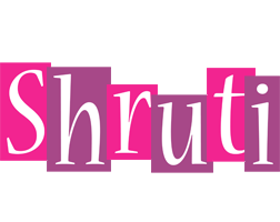 Shruti whine logo
