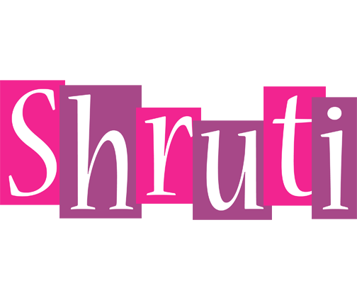 Shruti whine logo