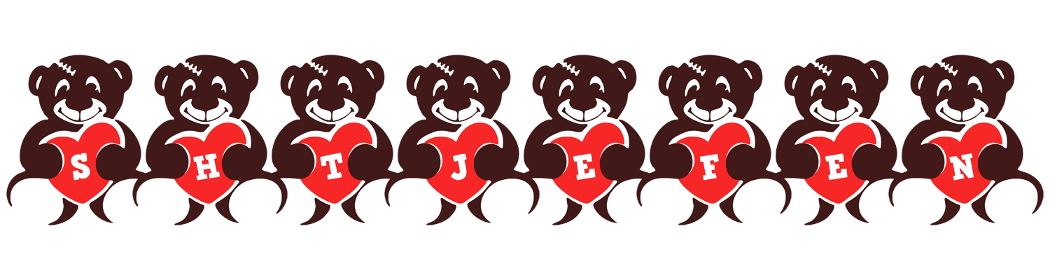 Shtjefen bear logo