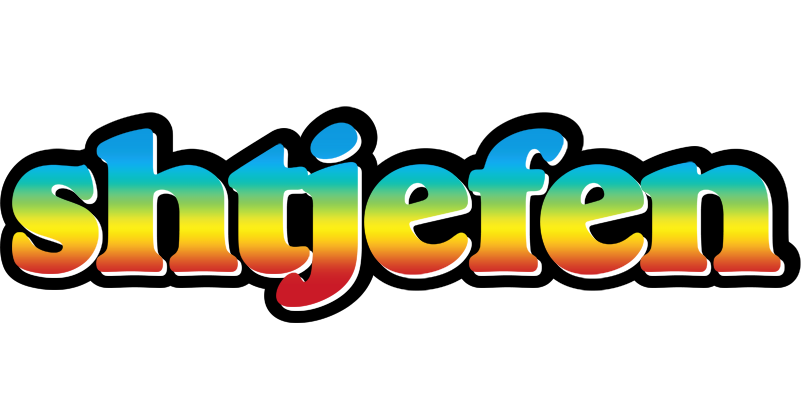 Shtjefen color logo